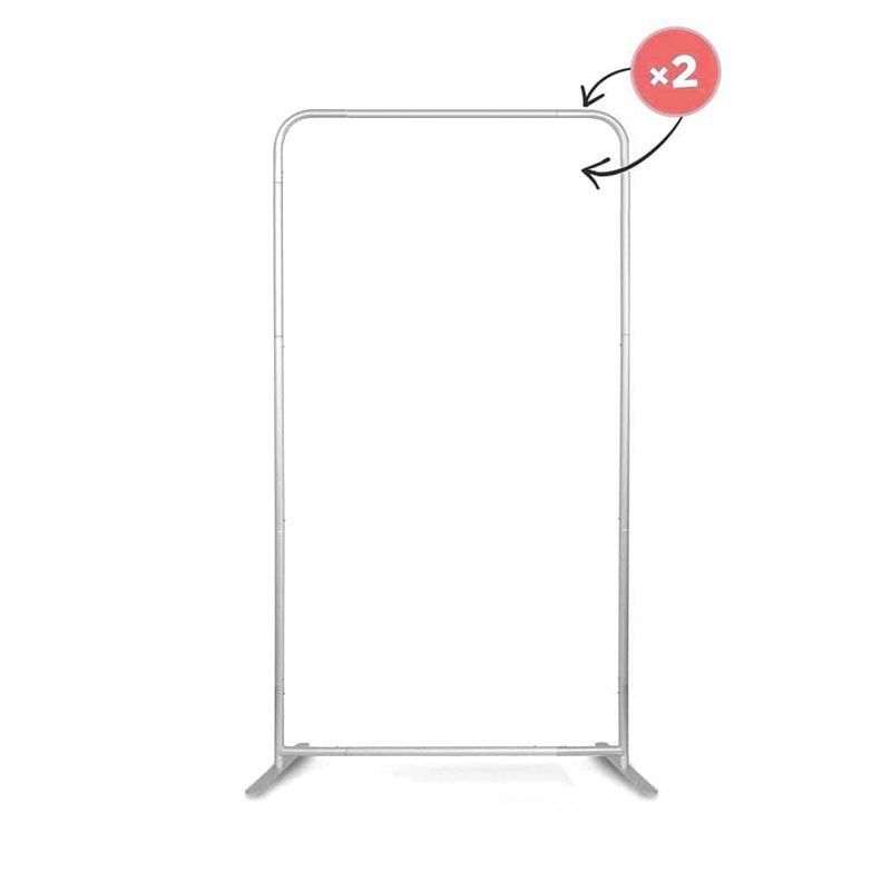 Tubeframe Straight 250 Alurahmen